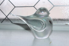 Vintage Zellique Glass Bird Figurine Paperweight picture