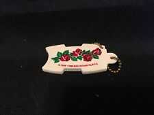 Vintage 1980's Four Roses Bourbon Keychain/Coin Holder picture