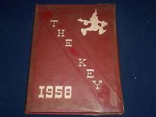 1958 THE KEY KEYPORT HIGH SCHOOL YEARBOOK - NEW JERSEY - GREAT PHOTOS - YB 495 picture