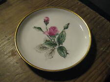 Stonegate Germany China Bavarian Sonata Rose Rosebud 1960s Vanity Boudoir Plate  picture