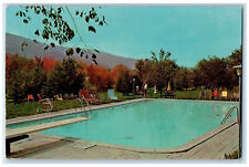 c1950s Swimming & Skating Sun-Land Farm Motel Hunter New York NY Postcard picture