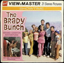 The Brady Bunch Grand Canyon Adventure 1971 3d View-Master 3 Reel Packet picture