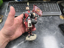 Signed Sculptures All Handmade #0547 Scottish Royal Highland Fusilier Figurine picture