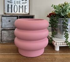 New Tik Tok Viral Ceramic Chinooke Bubble Pink Round Planter picture