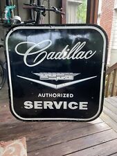 Cadillac authorized Service, 48” Double Sided Sign  picture