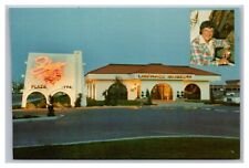 Las Vegas NV The Liberace Museum Night View Advertising Chrome Postcard picture