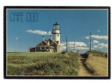 Truro Massachusetts Cape Cod Highland Lighthouse unused vintage postcard picture