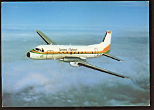 Guyana Airways Hawker Siddeley HS 748-2A Aircraft Airline Postcard picture