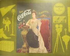 4 Vintage 1970 COCA-COLA Placemats- Laminated In Great condition. picture