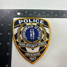 OWENSBORO Police Shoulder Patch (Law Enforcement) 431L picture