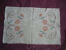 Beautiful Vintage Hand-embroidered Motif  54cm/34cm(21''x13'')  #0426 picture