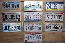 Variety Pack of 10 expired 2013 Mixed State Craft License Plate Tags ~ 6A4 074 picture