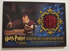 Harry Potter Daniel Radcliffe Screen Used Costume Card C12 Chamber of Secrets picture