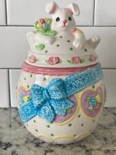 Easter Candy Jar Bunny Springtime picture