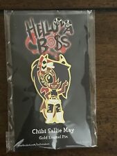 Helluva Boss Chibi Sallie May Gold Pin New Sealed Discontinued picture