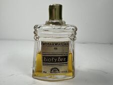 Vintage Antique Polish Poland Wodak Wiatowa Fragrance Biaty Bez Dab Bottle picture