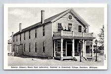 Thomas Edison's Menlo Park Laboratory Greenfield Village Dearborn MI Postcard picture