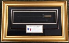 World War I French M 1886/93/16 Fusil Bayonet with Metal Scabbard Custom Framed picture