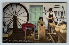 Williamsburg VA-Virginia, Ayscough Shop Cabinet Makers  Vintage Postcard picture