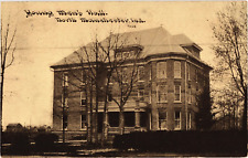 Young Men's Hall North Manchester IN Divided Postcard Posted 1911 picture