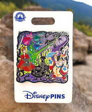 Disney Parks Sleeping Beauty Family Cluster Pin Maleficent Fairies Prince - NEW picture
