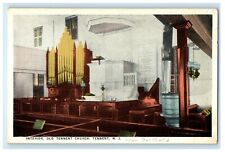 c1910 Old Tennent Church Interior View Tennent New Jersey NJ Antique Postcard picture