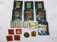 Not forsale rare staff pin around 2000 Starbucks initial badges total 17 pieces  picture