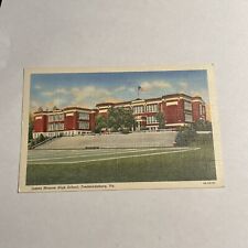 Postcard Fredericksburg Virginia James Monroe High School picture