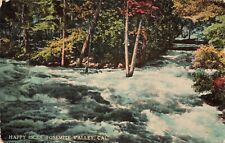 Happy Isles Merced River Yosemite Valley California CA 1914 Postcard picture