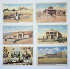 Fred Harvey New Mexico Vintage Postcard lot (6) | Linen  | Unposted | Great Cond picture