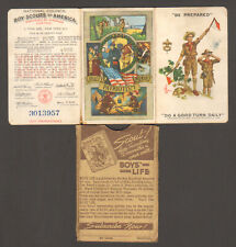 1935 BOY SCOUT MEMBERSHIP CARD & HOLDER, ST. JOSEPH, MO. LEYENDECKER ILLUS. picture