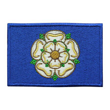 Yorkshire County Flag Patch Iron On Patch Sew On Badge Embroidered Patch picture