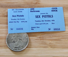 SEX PISTOLS STICKER Music Punk Rock Music Laptop Sex Pistols Ticket Stub Sticker picture