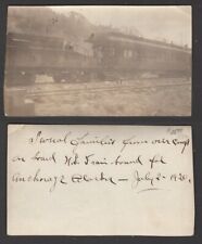 Old Photograph – U.S. Railroad Train Bound for Anchorage, Alaska picture