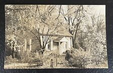 Yellow Springs OH Antioch College Antique Photo Postcard rppc picture