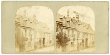 Stereo, England, Worcester College, Old Part, Oxford Vintage Stereo Card -  picture