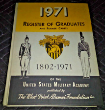 1971 WEST POINT UNITED STATES MILITARY ACADEMY REGISTER Alumni picture