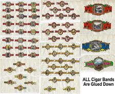 Cigar Bands Large Group  MERCATOR-VANDER LEST, ALTO,  OLD DUTCH  (Glued) picture