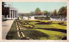 Sunken Botanical Gardens Kansas City MO Missouri Fred Harvey Vtg Postcard D44 picture