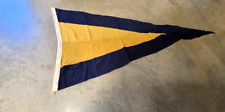 WWII U.S. Navy Flag Nautical 1st Repeater Signal Flag Mare Island 1943  7' Long picture