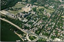 Washington DC~VTG Postcard~Georgetown University ~Aerial View~Potomac~KB10 picture