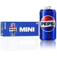Pepsi Soda, Mini Cans, 7.5 Ounce (Pack of 10) picture