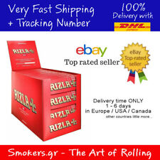 1x Box Rizla Red Cigarette Rolling Paper - 100 Booklets picture