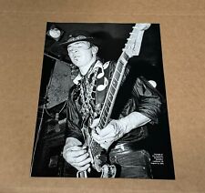 Stevie Ray Vaughan in Berkley CA 1983 - SRV - Music Print Ad Photo - 2013 picture