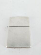 Zippo STERLING 1999 USA Oil Lighter Silver Smoking picture
