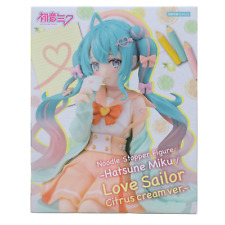 *NEW* Furyu Hatsune Miku Love Sailor Noodle Stopper Figure picture