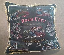 ROCK CITY LOOKOUT MOUNTAIN Chattanooga PILLOW Vintage picture