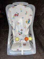 RARE Vintage 1960s Baby Seat Tot Toter Infant Carrier Jack In The Box ClownPrint picture