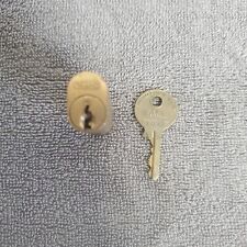 Vintage Yale Key And Cylinder Brass Extremely Rare  picture