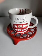 James Sadler Coffee Mug All Aboard The London Bus Collector  Big Ben Excellent  picture